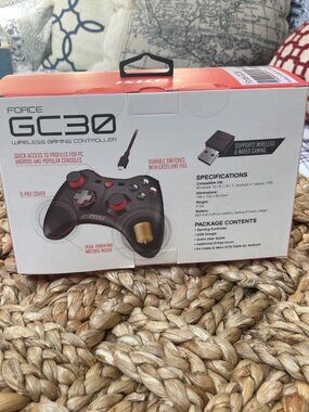 NEW MSI FORCE GC30 Gaming Wireless Rechargeable Dual Vibration Gaming Controller